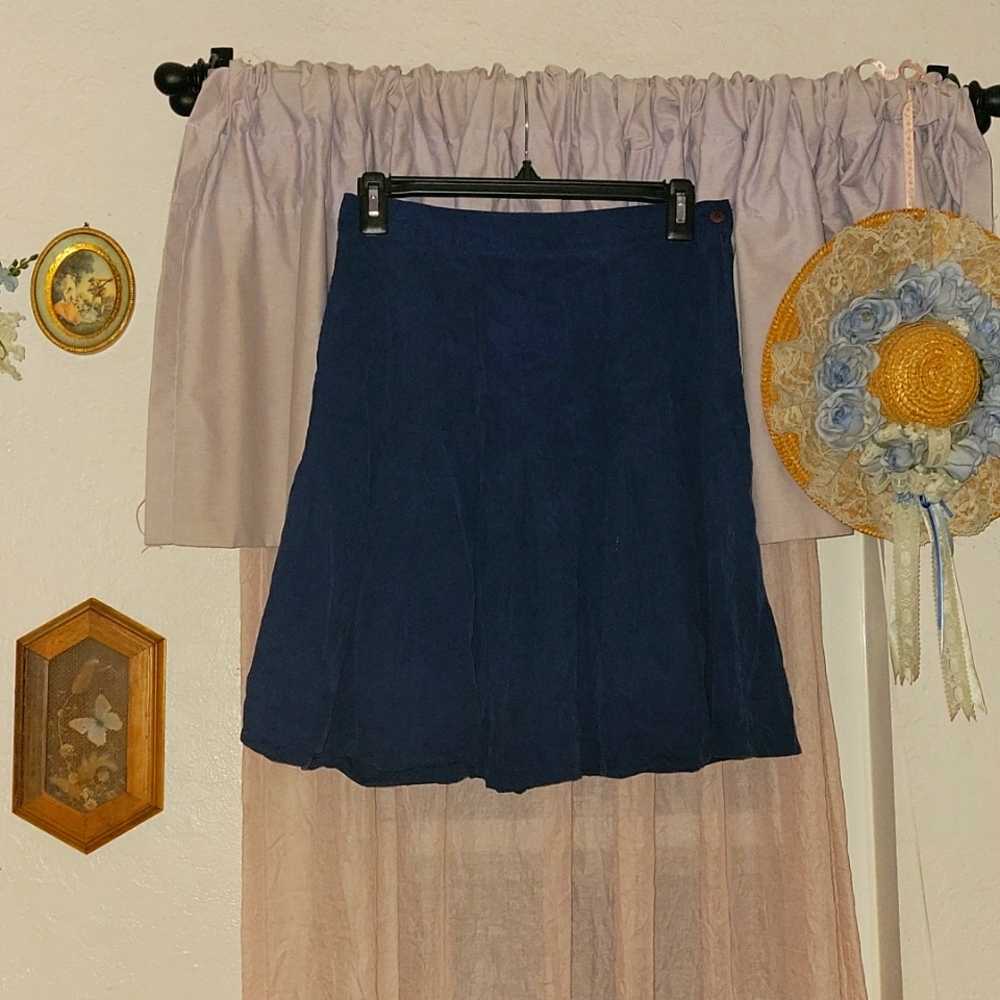 100% silk tennis skirt